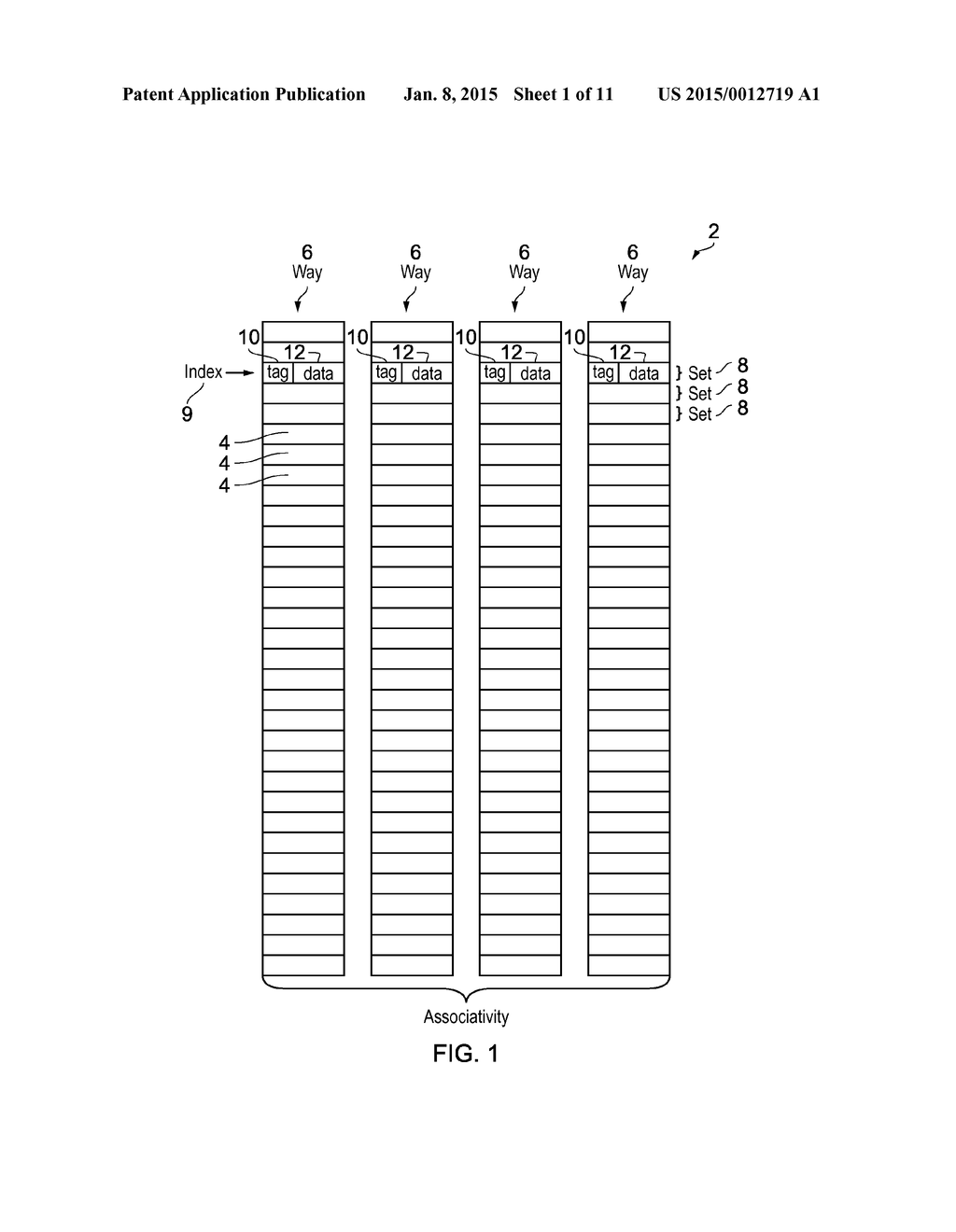 DATA STORE AND METHOD OF ALLOCATING DATA TO THE DATA STORE - diagram, schematic, and image 02