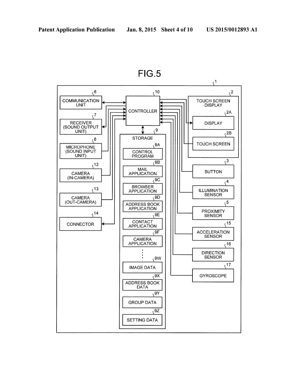 DEVICE, METHOD, AND STORAGE MEDIUM STORING PROGRAM - diagram, schematic, and image 05