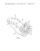 Article of Footwear with Suspended Stud Assembly diagram and image