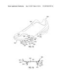 Article of Footwear with Suspended Stud Assembly diagram and image