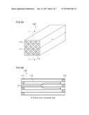 HONEYCOMB STRUCTURED BODY, EXHAUST GAS PURIFYING HONEYCOMB FILTER, AND     EXHAUST GAS PURIFYING DEVICE diagram and image