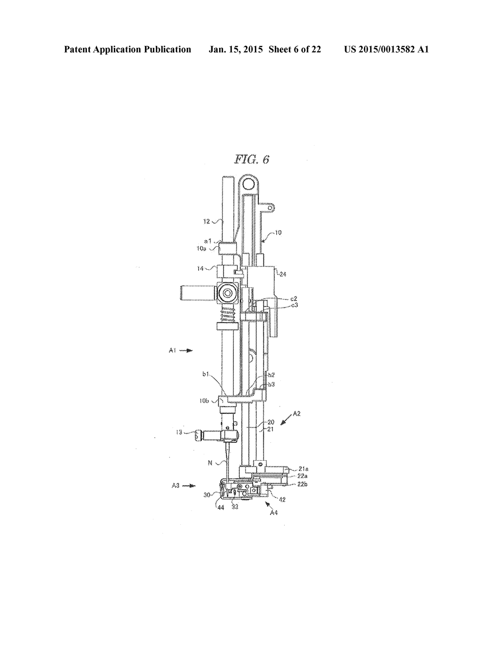 NEEDLE THREADER OF SEWING MACHINE AND SEWING MACHINE - diagram, schematic, and image 07