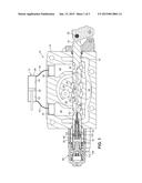 FLOW RESPONSIVE LATCH FOR HOLDING A SPOOL VALVE IN AN OPEN POSITION diagram and image