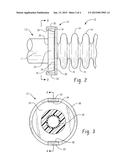 COUPLING DEVICE FOR TUBE WITH ANNULAR CORRUGATIONS diagram and image