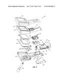 BATTERY PACK FOR USE WITH A POWER TOOL AND A NON-MOTORIZED SENSING TOOL diagram and image