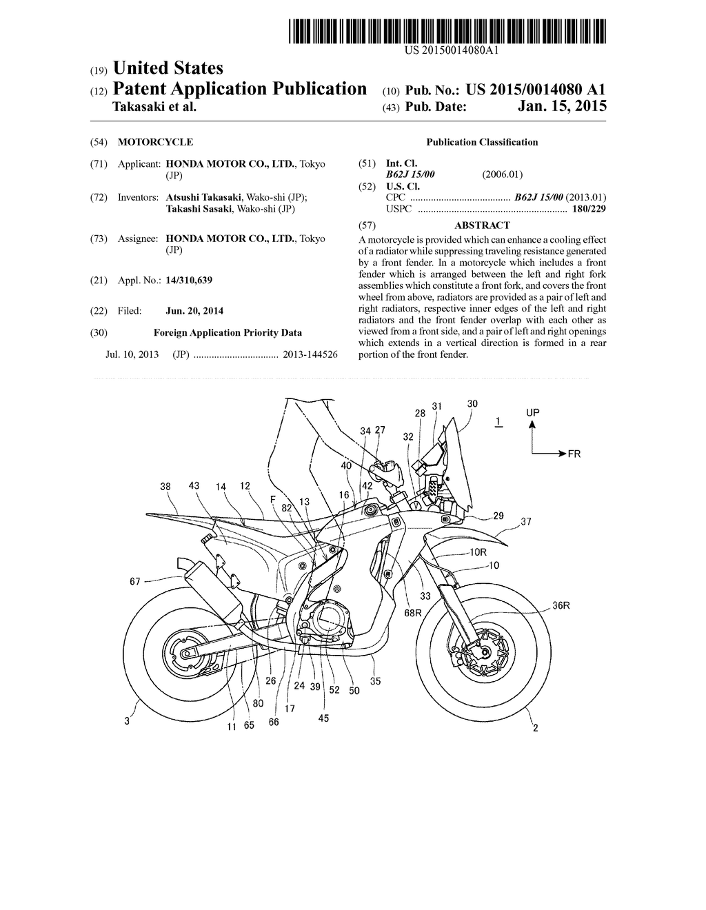 MOTORCYCLE - diagram, schematic, and image 01