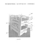 STACKABLE CRATES AND METHOD FOR THE TRANSPORTATION OF LIVING PLANT     MATERIAL EMPLOYING THE SAME diagram and image