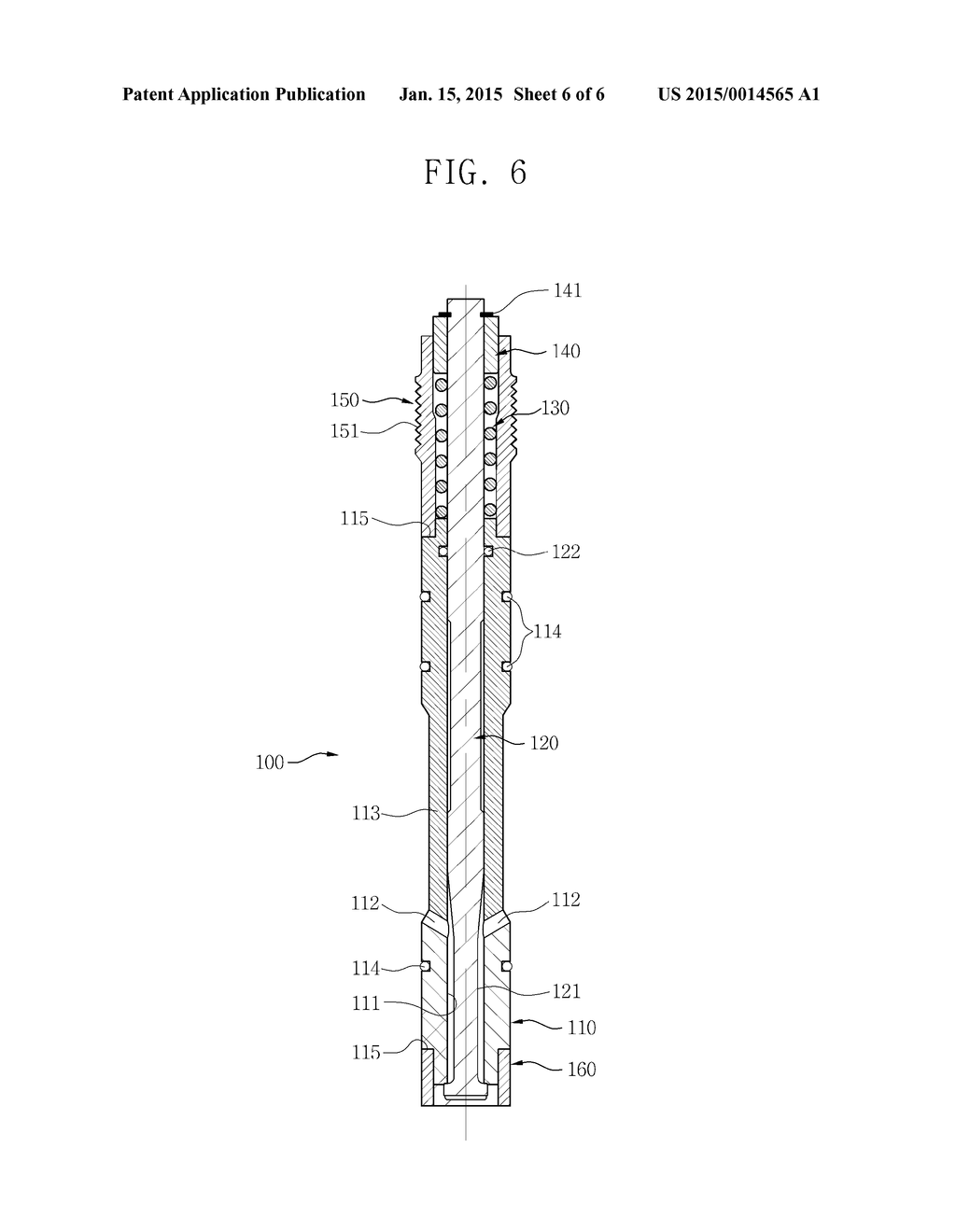 CHECK VALVE DRIVING DEVICE FOR INJECTING GAS - diagram, schematic, and image 07