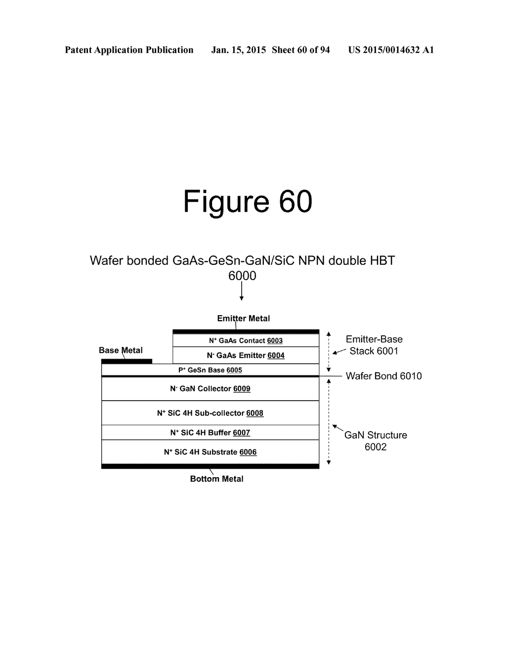 Advanced Heterojunction Devices and Methods of Manufacturing Advanced     Heterojunction Devices - diagram, schematic, and image 61
