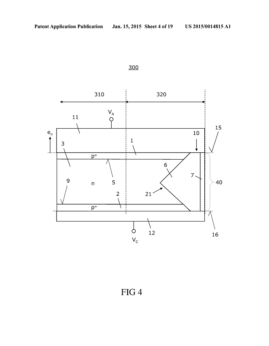 Semiconductor Device and a Method for Manufacturing a Semiconductor Device     Having a Semi-Insulating Region - diagram, schematic, and image 05