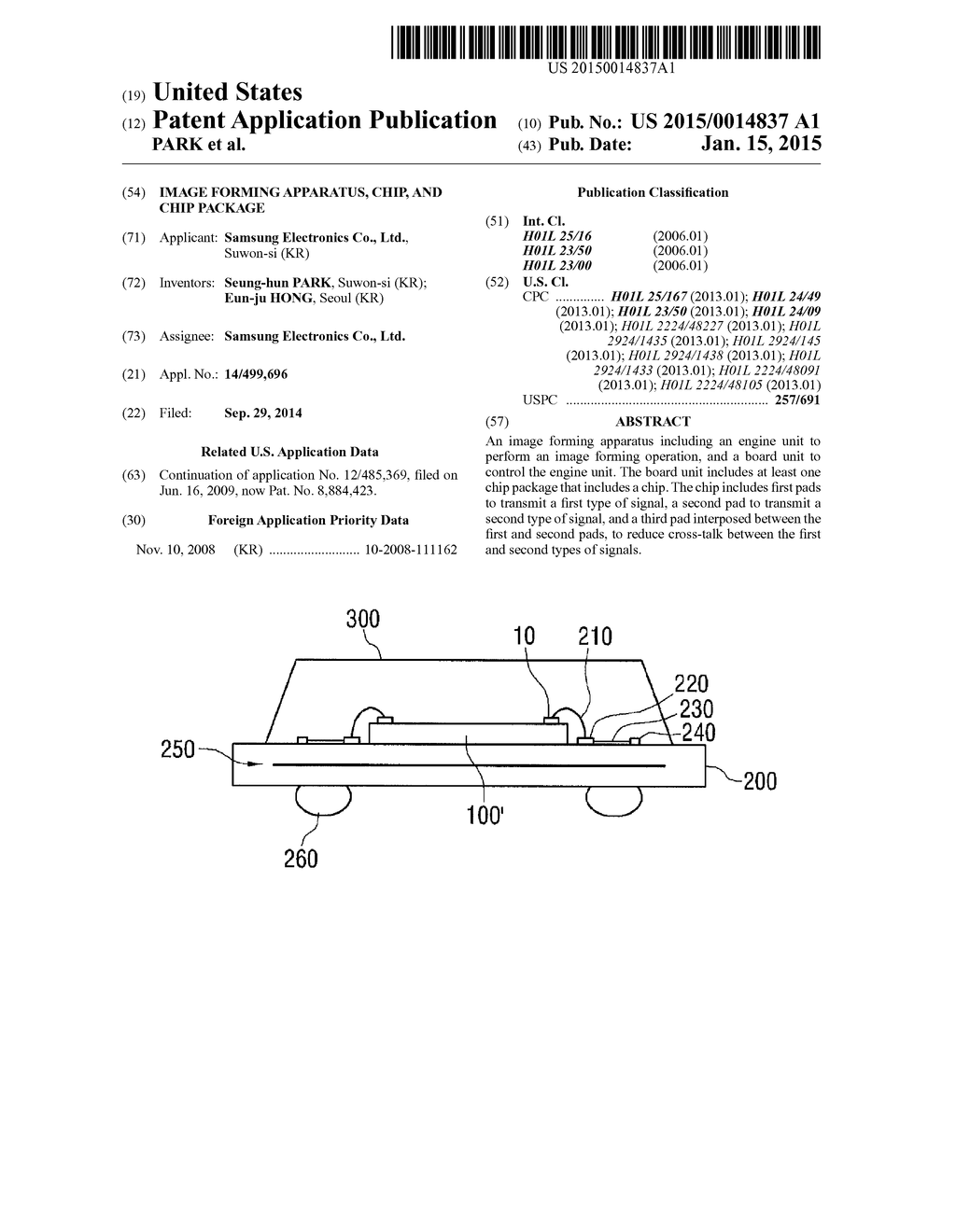 IMAGE FORMING APPARATUS, CHIP, AND CHIP PACKAGE - diagram, schematic, and image 01