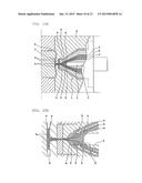 HOT RUNNER NOZZLE AND MOLD FOR FORMING MULTI-LAYER MOLDED ARTICLE USING     THE SAME diagram and image