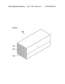 DIE FOR EXTRUSION MOLDING, METHOD OF PRODUCING DIE FOR EXTRUSION MOLDING,     AND METHOD OF PRODUCING HONEYCOMB STRUCTURED BODY diagram and image