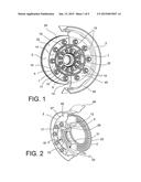 ASSEMBLY CONNECTION FLANGE AND BRAKE DISC diagram and image