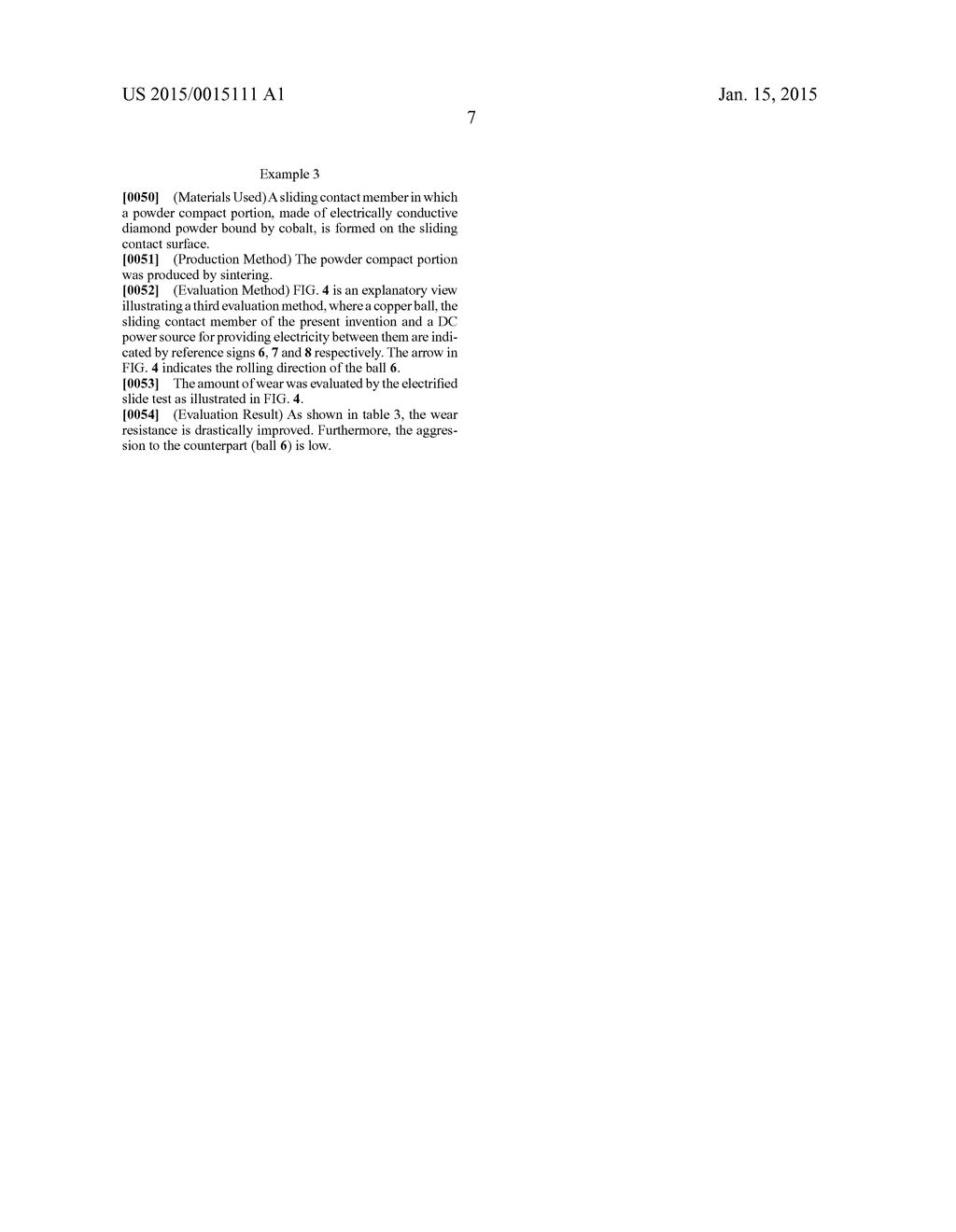 SLIDING CONTACT MEMBER, AND DC MOTOR AND GENERATOR USING SAID SLIDING     CONTACT MEMBER - diagram, schematic, and image 17