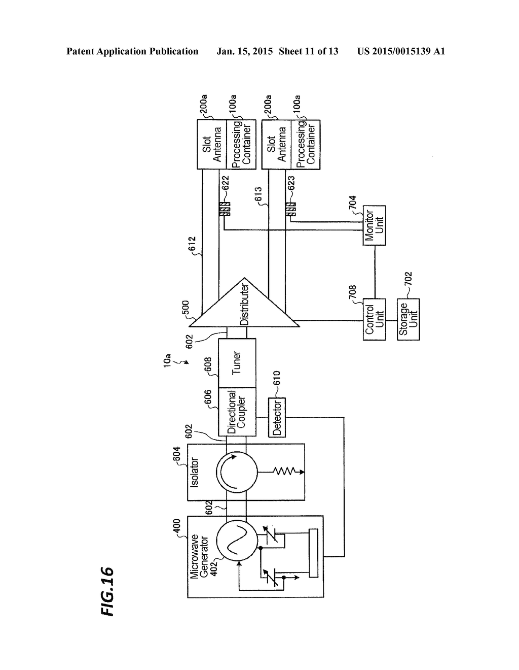 MICROWAVE PLASMA PROCESSING APPARATUS AND MICROWAVE SUPPLYING METHOD - diagram, schematic, and image 12
