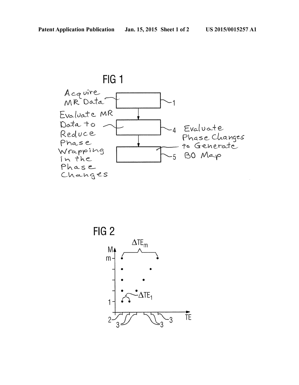 METHOD AND MAGNETIC RESONANCE APPARATUS TO DETERMINE A B0 FIELD MAP - diagram, schematic, and image 02