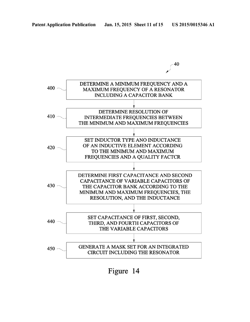 Electronic Device with Switched-Capacitor Tuning and Related Method - diagram, schematic, and image 12