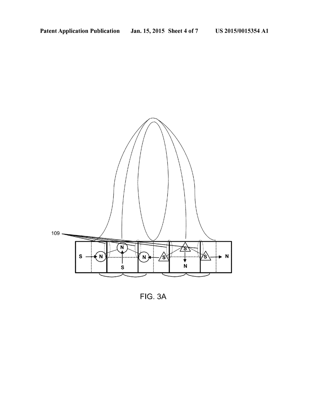 Halbach array electromagnet with substantially contiguous vertical and     horizontal cores - diagram, schematic, and image 05