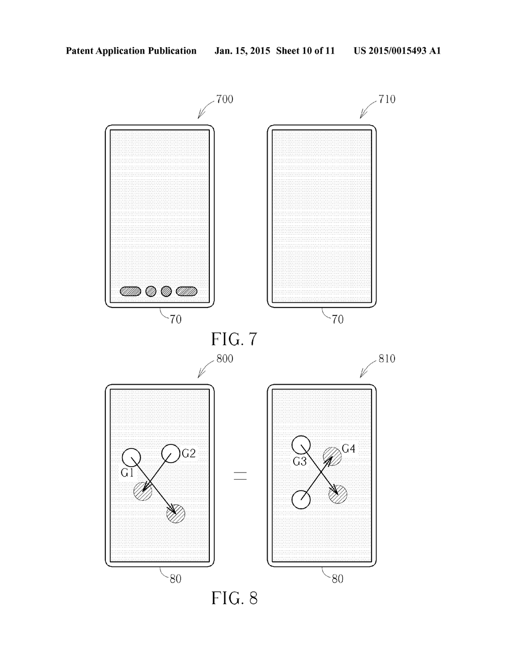 Method for Controlling Electronic Device with Touch Screen and Electronic     Device Thereof - diagram, schematic, and image 11