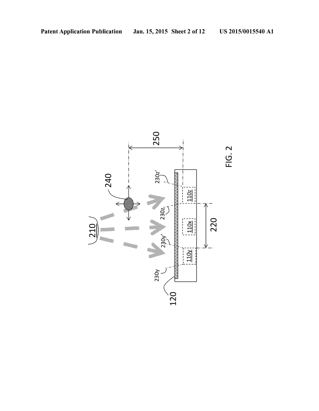 OPERATING A DEVICE USING TOUCHLESS AND TOUCHSCREEN GESTURES - diagram, schematic, and image 03