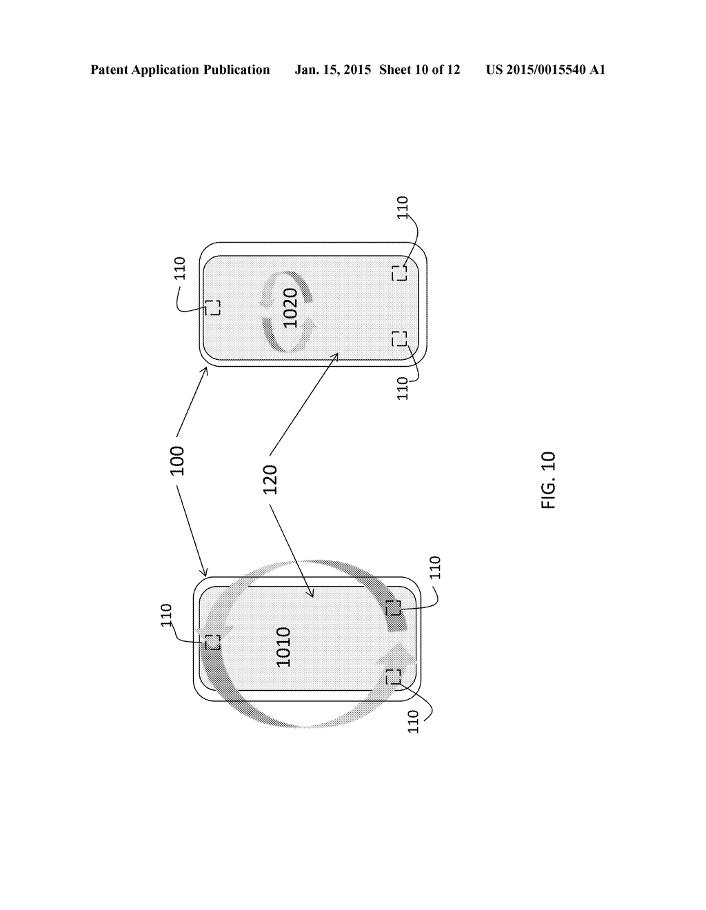 OPERATING A DEVICE USING TOUCHLESS AND TOUCHSCREEN GESTURES - diagram, schematic, and image 11