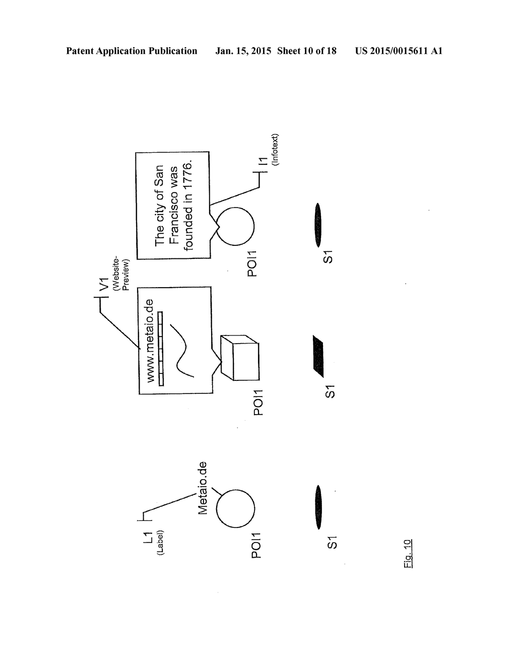 METHOD FOR REPRESENTING VIRTUAL INFORMATION IN A REAL ENVIRONMENT - diagram, schematic, and image 11