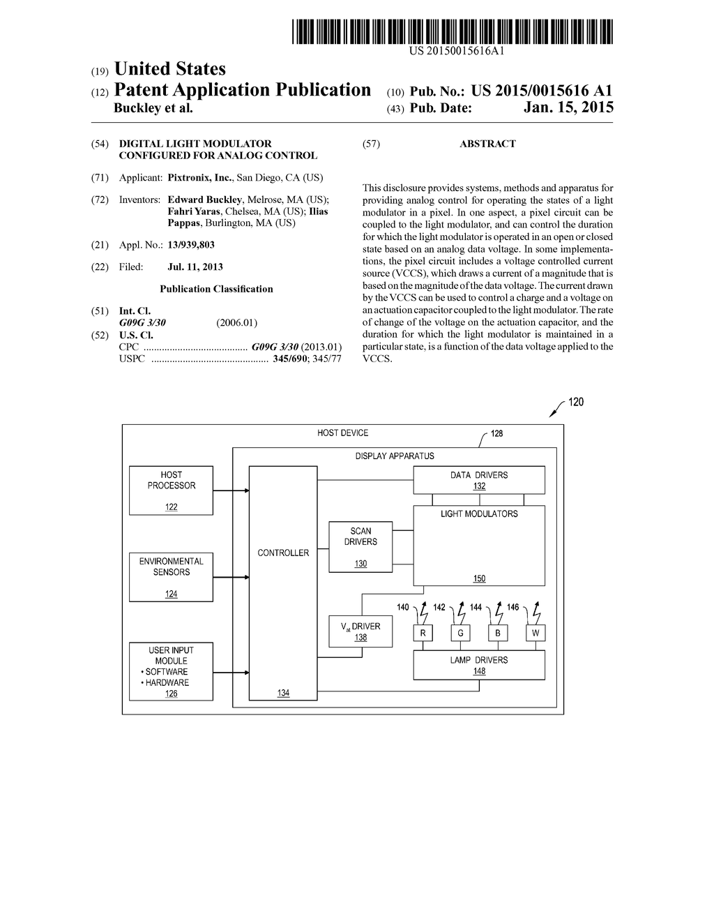 DIGITAL LIGHT MODULATOR CONFIGURED FOR ANALOG CONTROL - diagram, schematic, and image 01