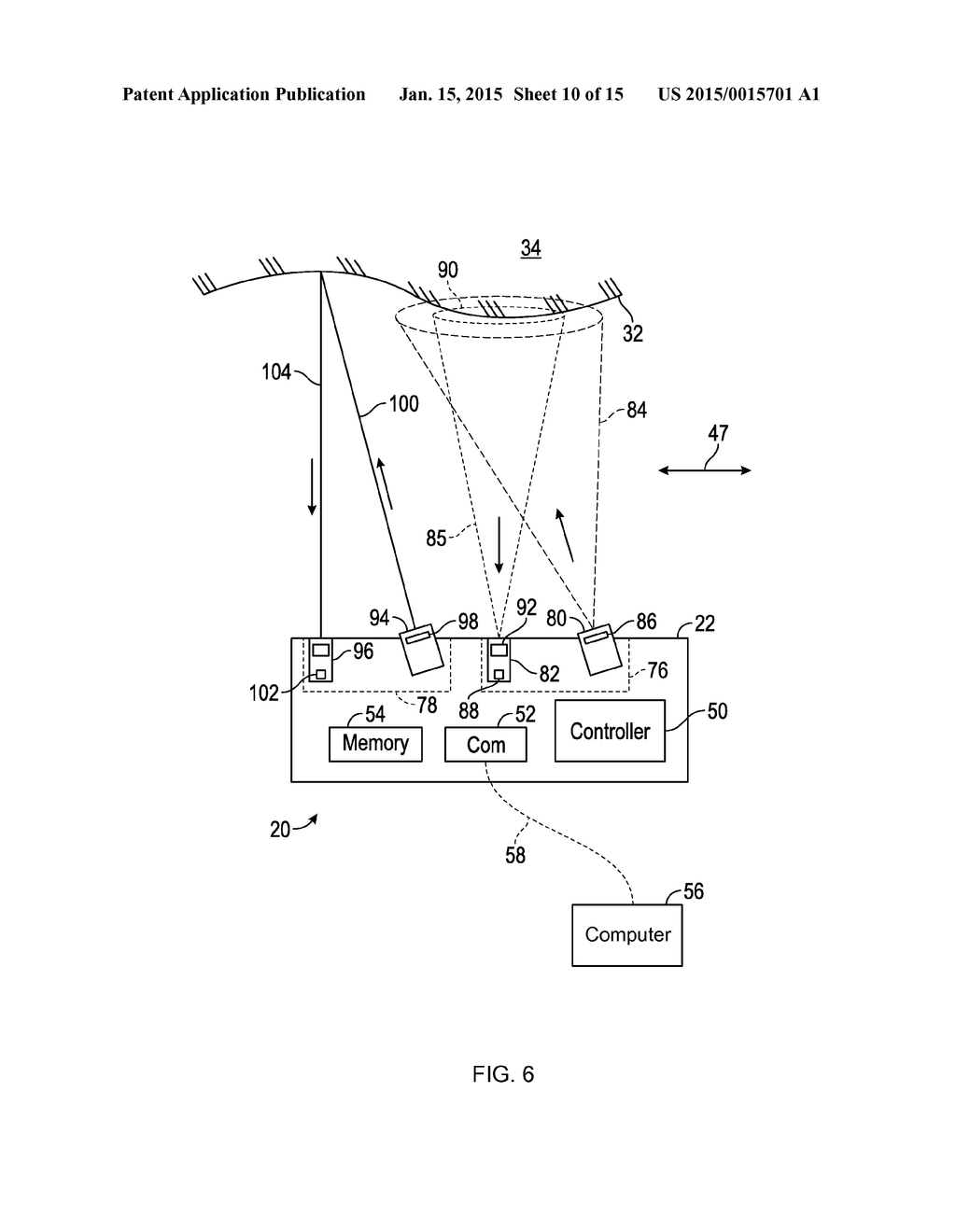 TRIANGULATION SCANNER HAVING MOTORIZED ELEMENTS - diagram, schematic, and image 11