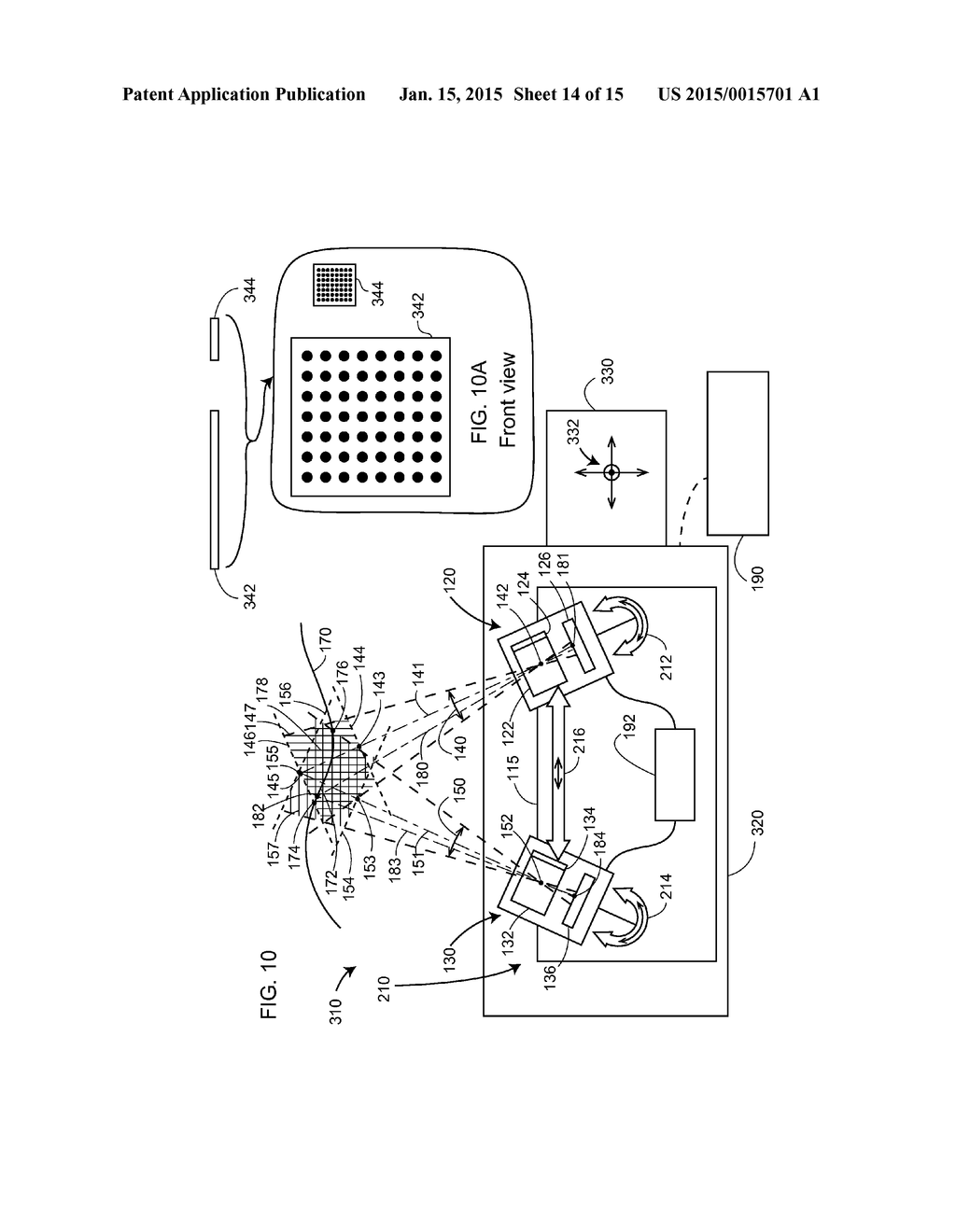 TRIANGULATION SCANNER HAVING MOTORIZED ELEMENTS - diagram, schematic, and image 15