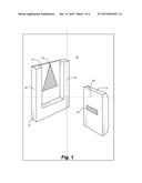 DISPLAY ASSEMBLY HAVING GRADUATED MAGNETIC FASTENING CHARACTERISTICS diagram and image