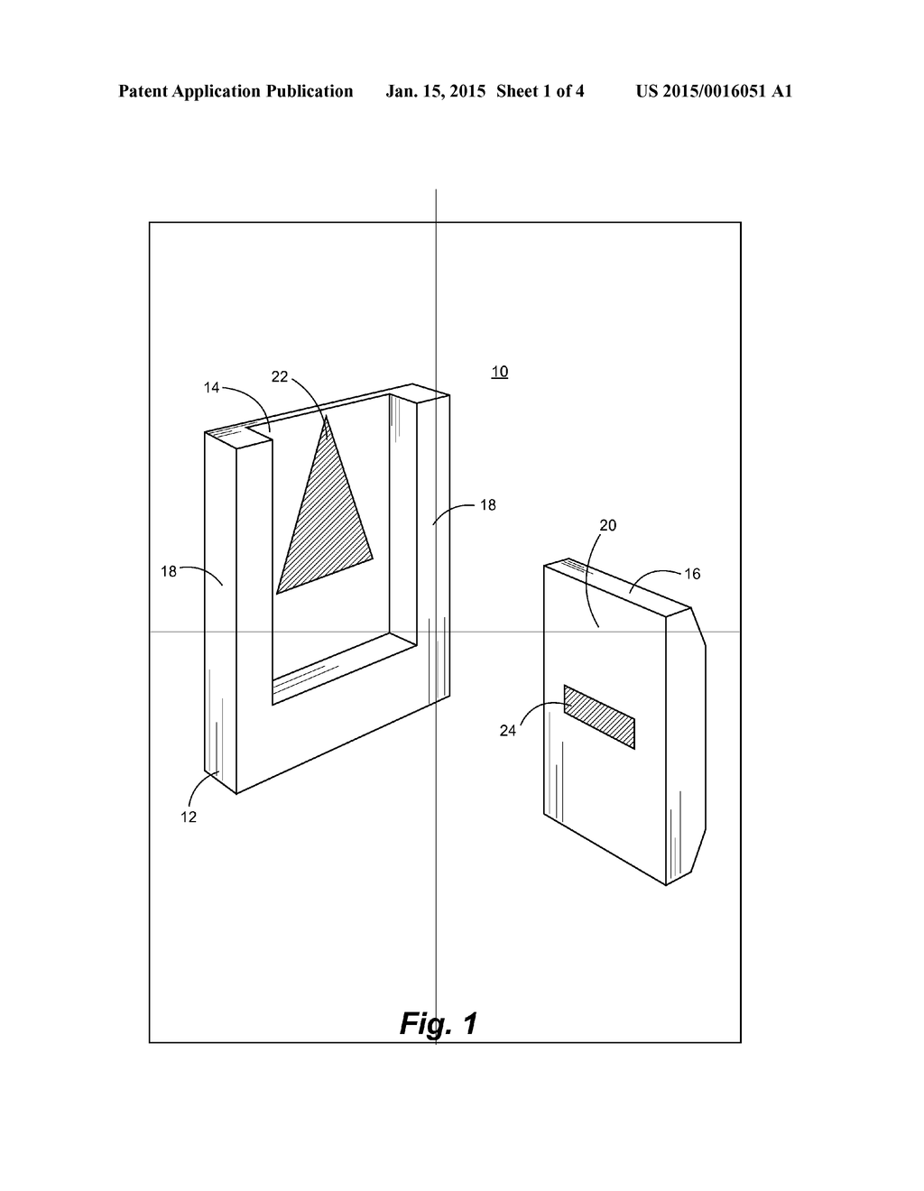 DISPLAY ASSEMBLY HAVING GRADUATED MAGNETIC FASTENING CHARACTERISTICS - diagram, schematic, and image 02