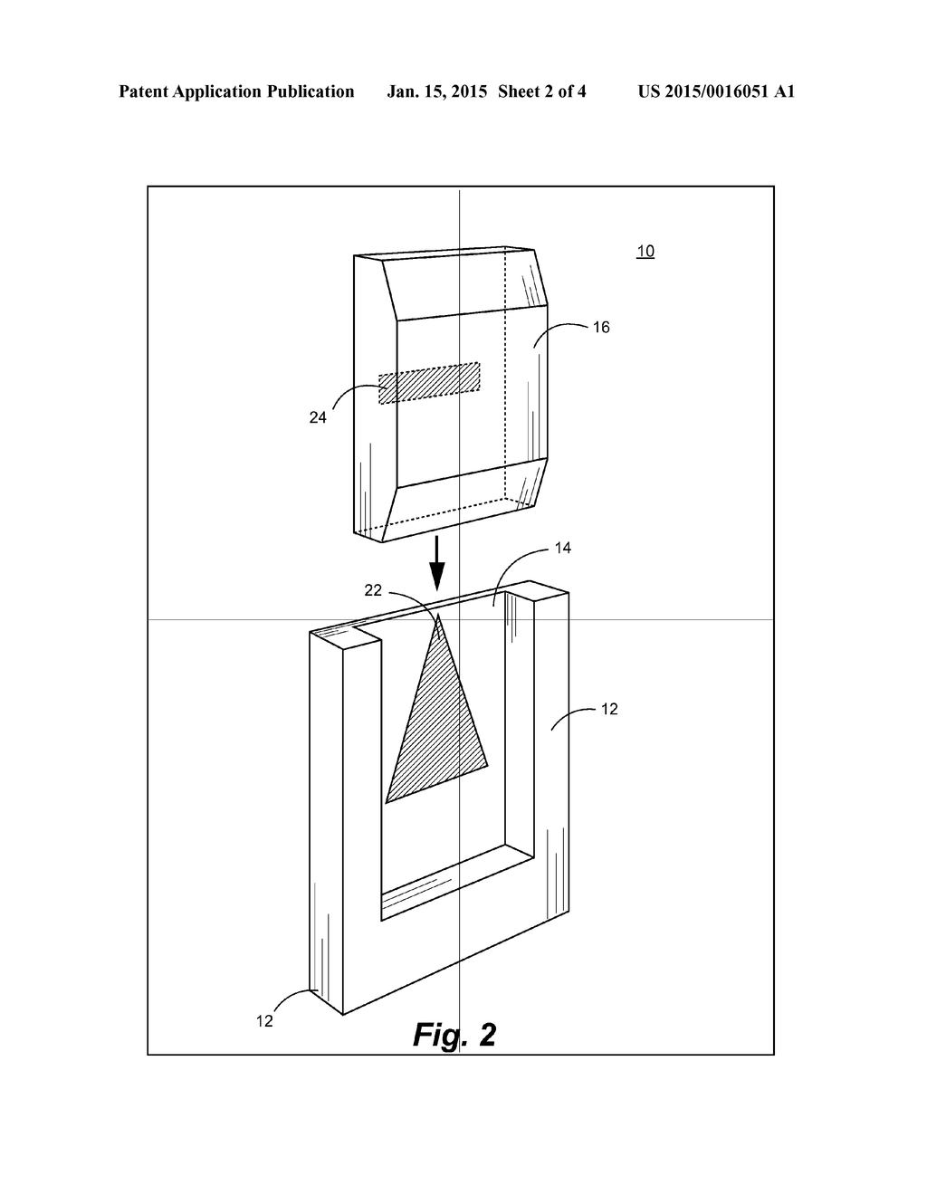 DISPLAY ASSEMBLY HAVING GRADUATED MAGNETIC FASTENING CHARACTERISTICS - diagram, schematic, and image 03