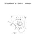 CENTRIFUGAL FAN MODULE AND ELECTRONIC DEVICE USING THE CENTRIFUGAL FAN     MODULE diagram and image