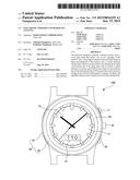 ELECTRONIC TIMEPIECE WITH BUILT-IN ANTENNA diagram and image