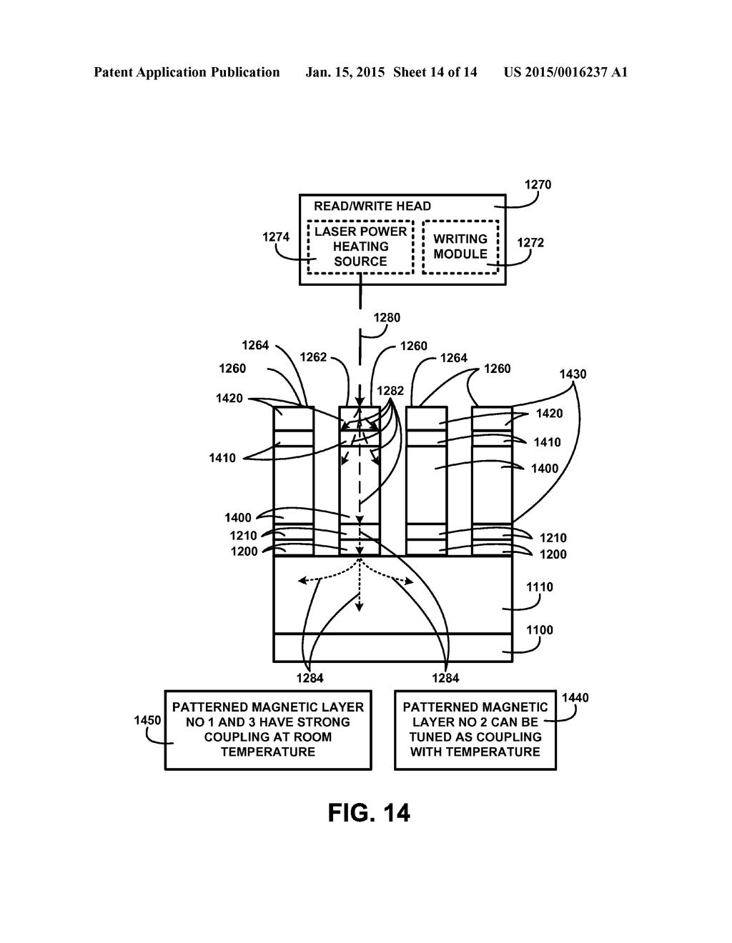 METHOD FOR FABRICATING A PATTERNED COMPOSITE STRUCTURE - diagram, schematic, and image 15