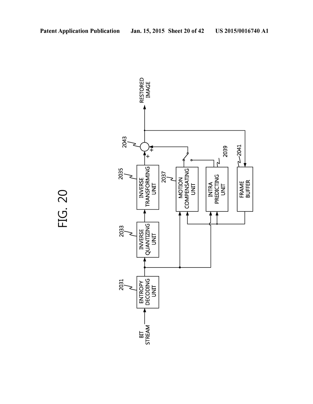 METHODS AND APPARATUSES FOR ENCODING/DECODING HIGH RESOLUTION IMAGES - diagram, schematic, and image 21