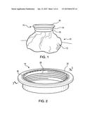 Cap with Overmolded Gasket Anchoring System diagram and image