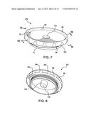 Cap with Overmolded Gasket Anchoring System diagram and image