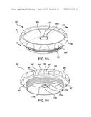 Cap with Overmolded Gasket Anchoring System diagram and image