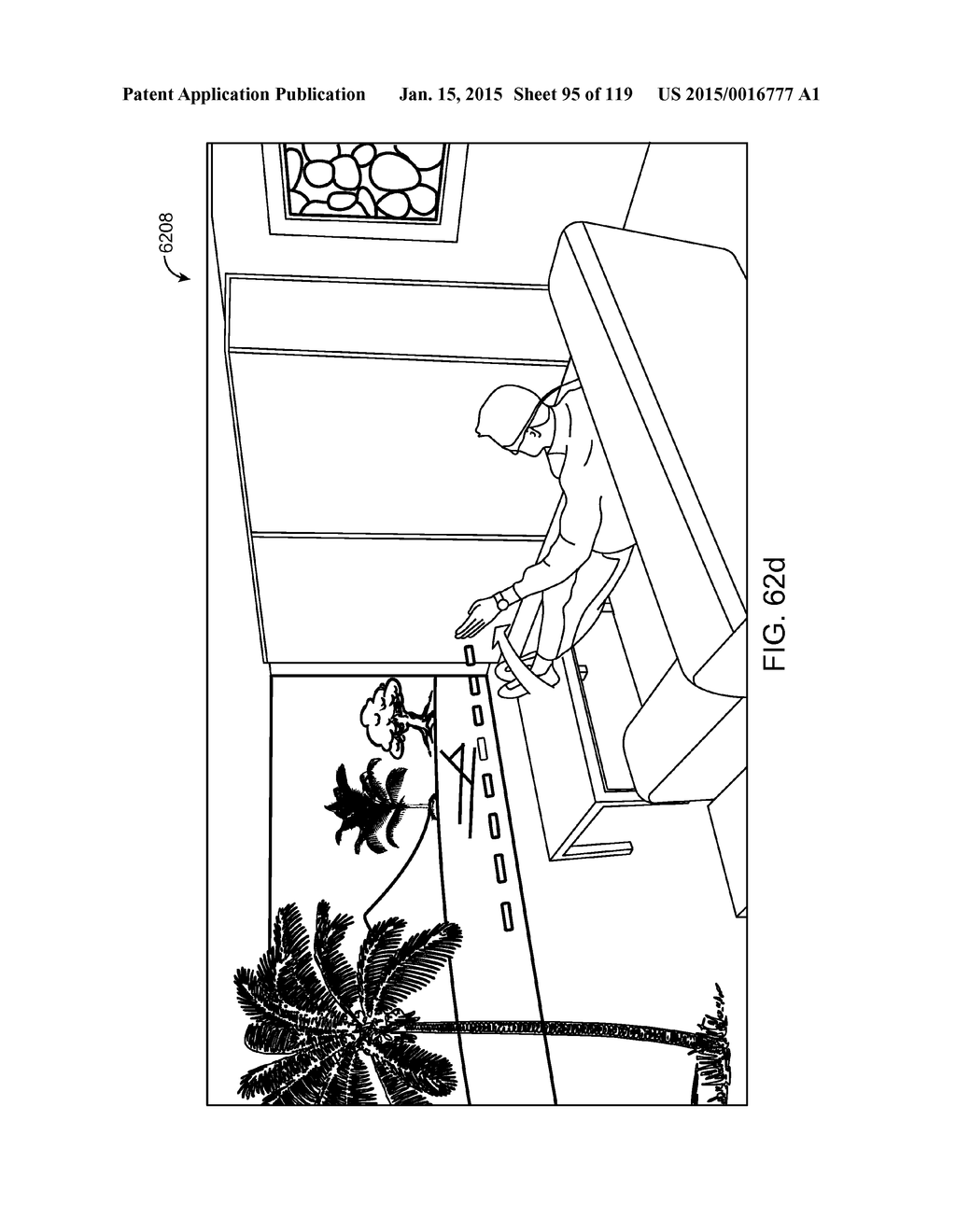 PLANAR WAVEGUIDE APPARATUS WITH DIFFRACTION ELEMENT(S) AND SYSTEM     EMPLOYING SAME - diagram, schematic, and image 96