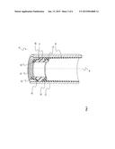 BUSHING ARRANGEMENT FOR CENTRING TWO SHAFT PORTIONS TO BE CONNECTED diagram and image