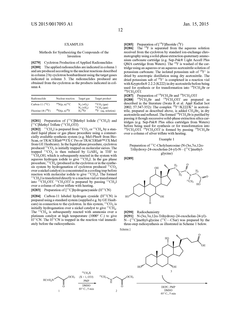 RADIOLABELED BILE ACIDS AND BILE ACID DERIVATIVES - diagram, schematic, and image 17