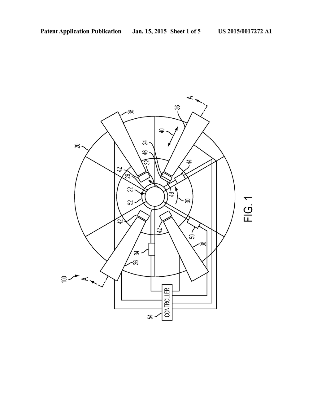 Digital Manufacturing System For Printing Three-Dimensional Objects On A     Rotating Core - diagram, schematic, and image 02