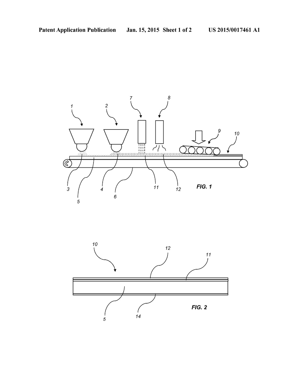 METHOD OF MANUFACTURING A BUILDING PANEL AND A BUILDING PANEL - diagram, schematic, and image 02