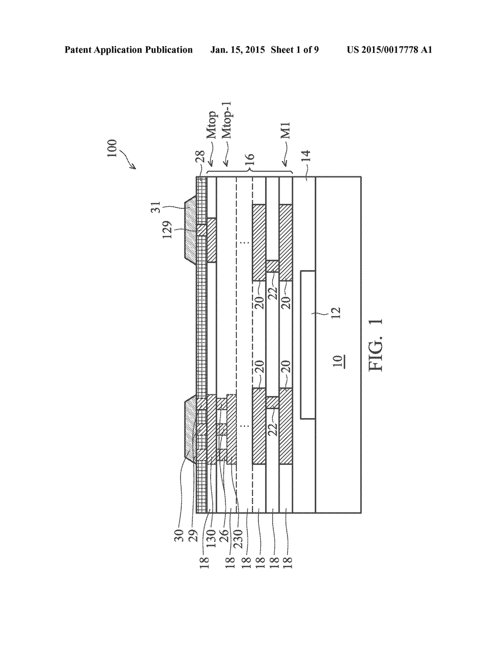 Capacitor in Post-Passivation Structures and Methods of Forming the Same - diagram, schematic, and image 02