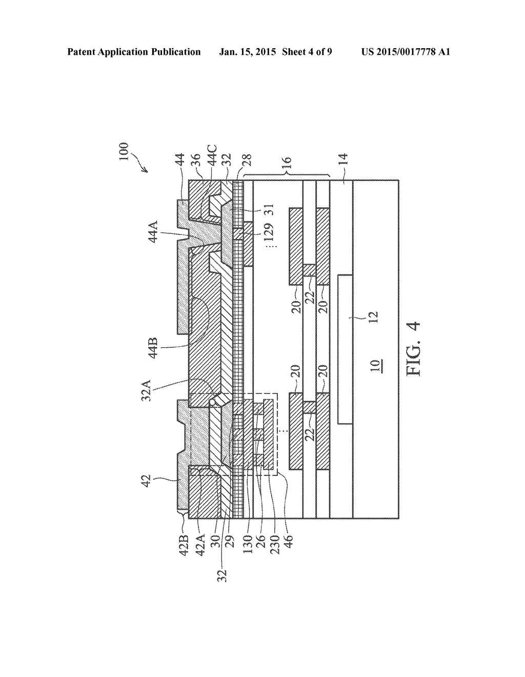 Capacitor in Post-Passivation Structures and Methods of Forming the Same - diagram, schematic, and image 05