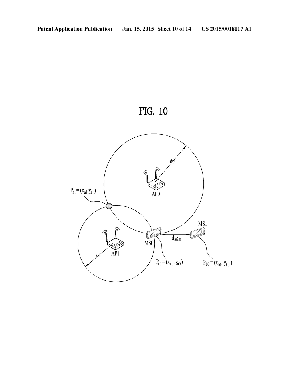 METHOD FOR ESTIMATING POSITIONS OF DEVICES IN WIRELESS ACCESS SYSTEMS     SUPPORTING COMMUNICATION BETWEEN DEVICES, AND APPARATUS FOR SUPPORTING     SAME - diagram, schematic, and image 11