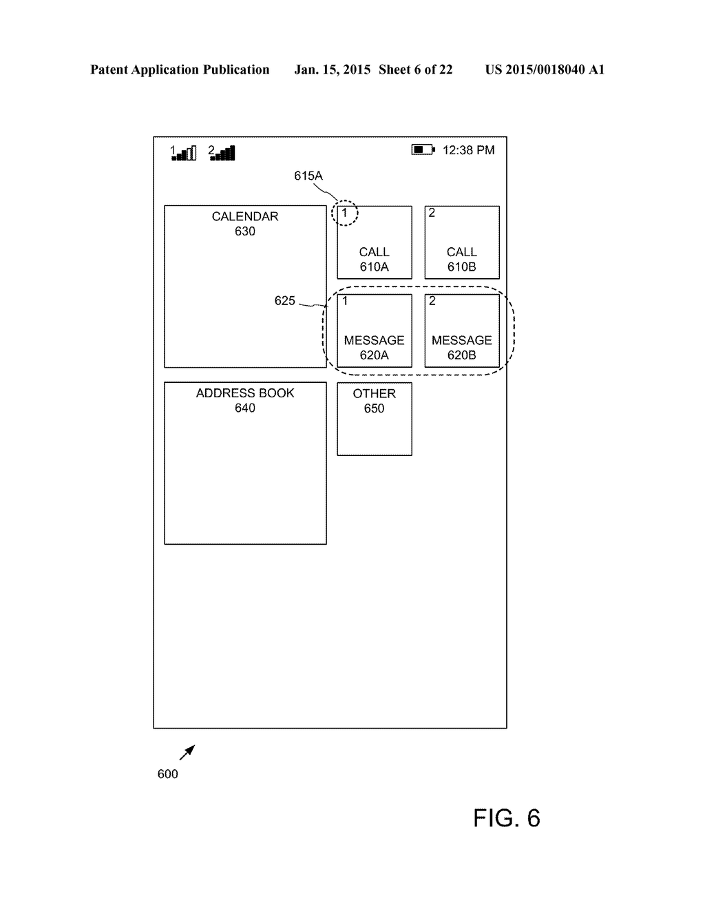 INTELLIGENT USER INTERFACES FOR MULTIPLE SIM CARDS - diagram, schematic, and image 07