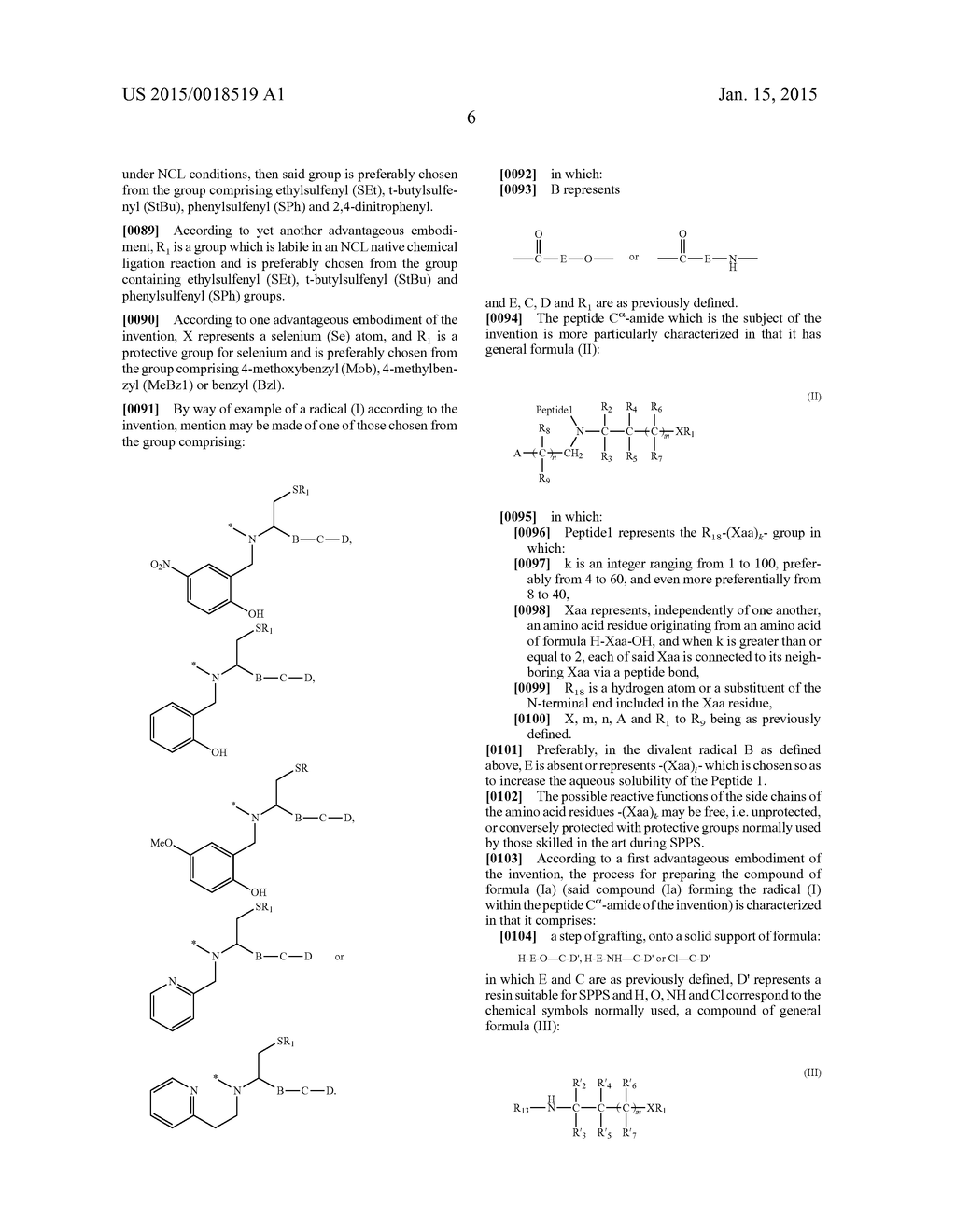 PEPTIDE C ALPHA-AMIDES, METHODS FOR PREPARING SAME AND USES THEREOF AS     PRECURSORS OF PEPTIDE C ALPHA- THIOESTERS FOR PROTEIN SYNTHESIS - diagram, schematic, and image 27